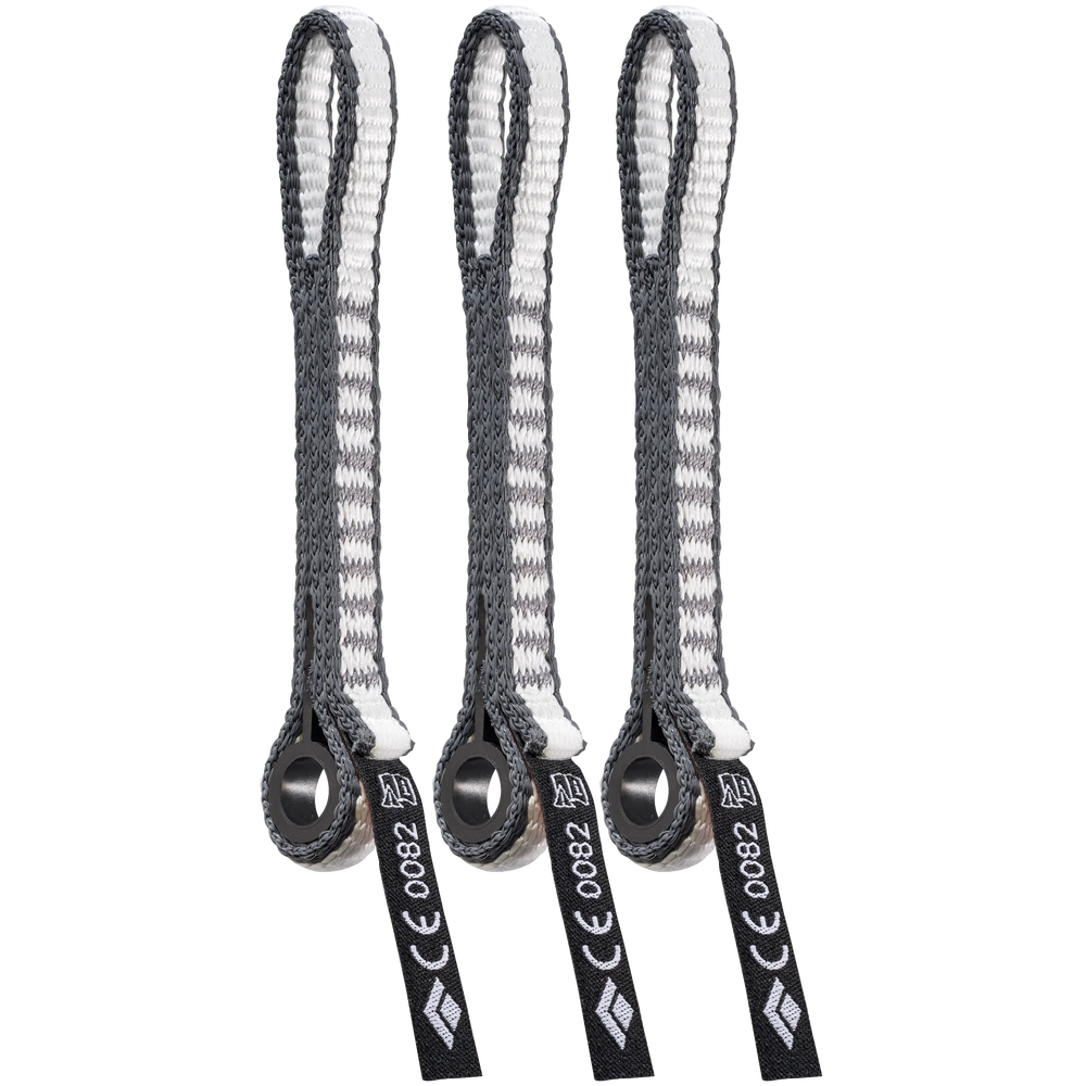 Dynex Dogbone 10mm: ¡Tres mosquetones de escalada perfectos! Ligereza y resistencia para tus aventuras verticales.